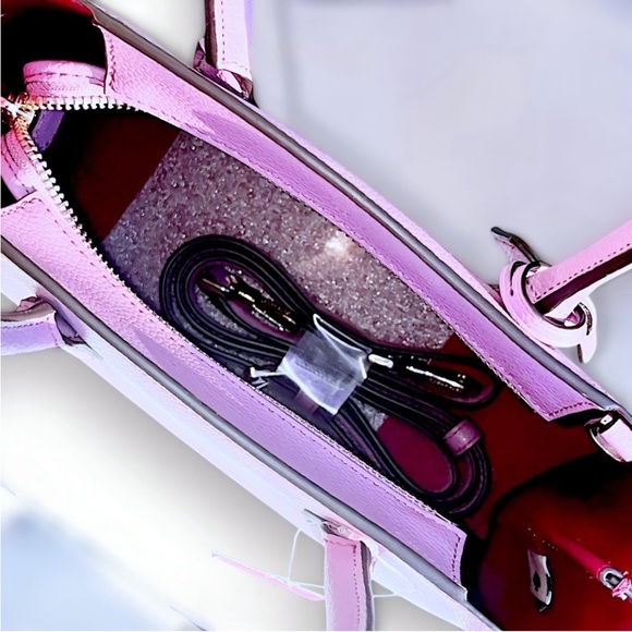 Kate Spade Eva Small Top Zip Satchel – Limited Edition Purple Mauve, NWT - Picture 12 of 16